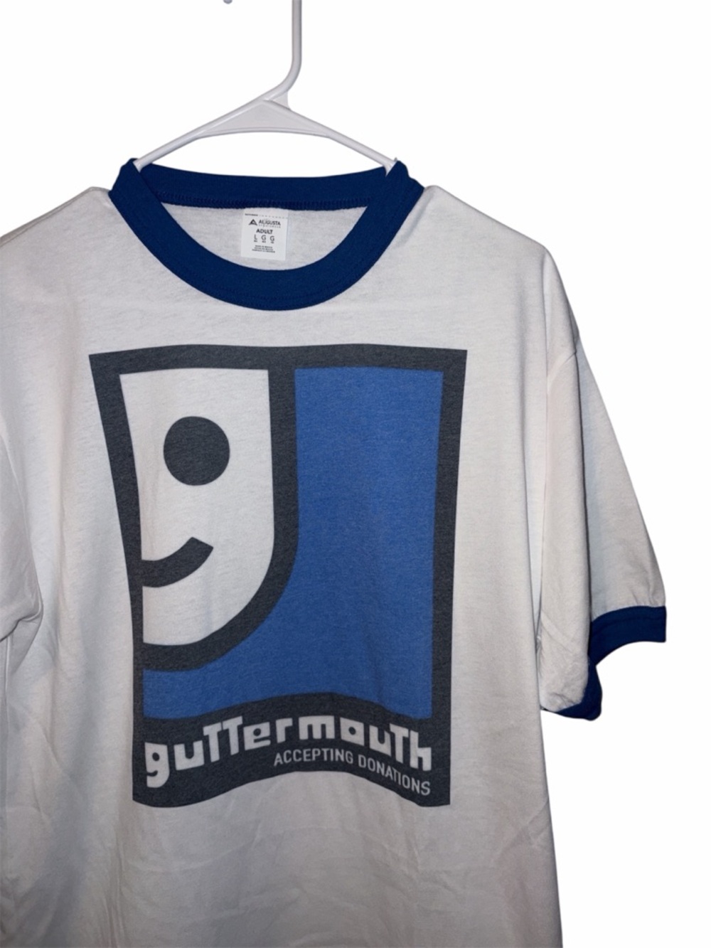 Guttermouth Band Ringer Graphic T-Shirt Size Large New Rare Punk - Picture 2 of 5